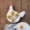 Farmhouse Rooster Deviled Egg Platter