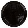 8.25" Black Ceramic Salad Plate