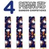 Peanuts 4 Pack Space Chopsticks Set