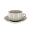 9-Ounce White Cup and Saucer Set