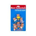 Bear magnets, pack of 6