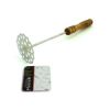 Wood handle potato masher