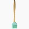 Wood Handle Silicone Basting Brush