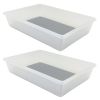 2 Pack Drawer Organizer 9.76" x 6.77" x 2.36"