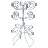 5" x 5" x 9" White 18 Cake Pops Stand