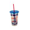 Crayola Portable Beverage Cup with Spiral Straw