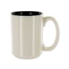 16-Ounce White/Cobalt Bistro Mug