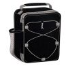 Break-Time Lunch Bag in Black with Gray Color
