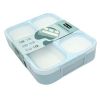 Polar Pack Multi Compartment Bento Lunch Box in Light Blue Color
