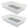 2 Pack Drawer Organizer 9.76" x 6.77" x 2.36"