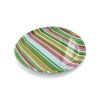 Large colorful plastic platter